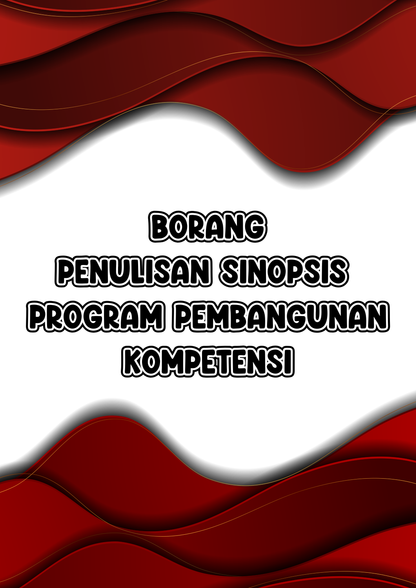 Borang Penulisan Sinopsis PPK KaryaNHI