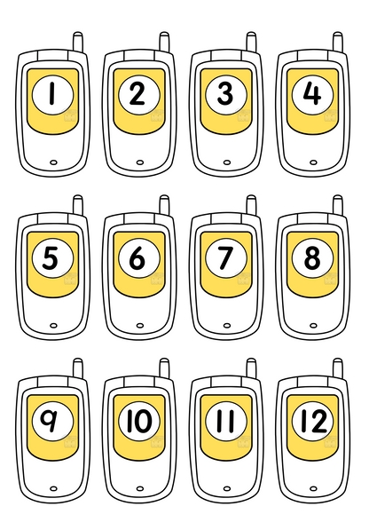 Telefon Nombor 1 hingga 100 KaryaNHI