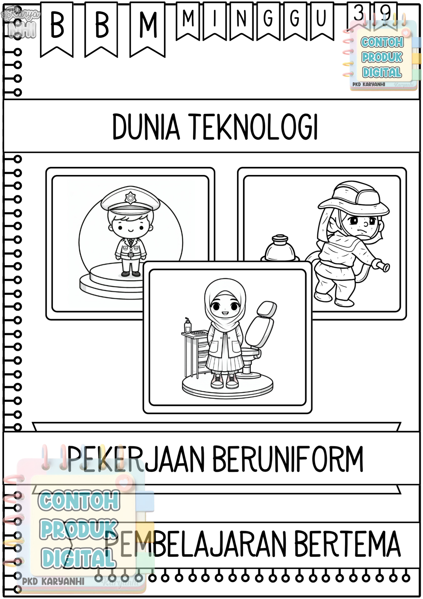 BBM Minggu 39 Pekerjaan Beruniform KaryaNHI