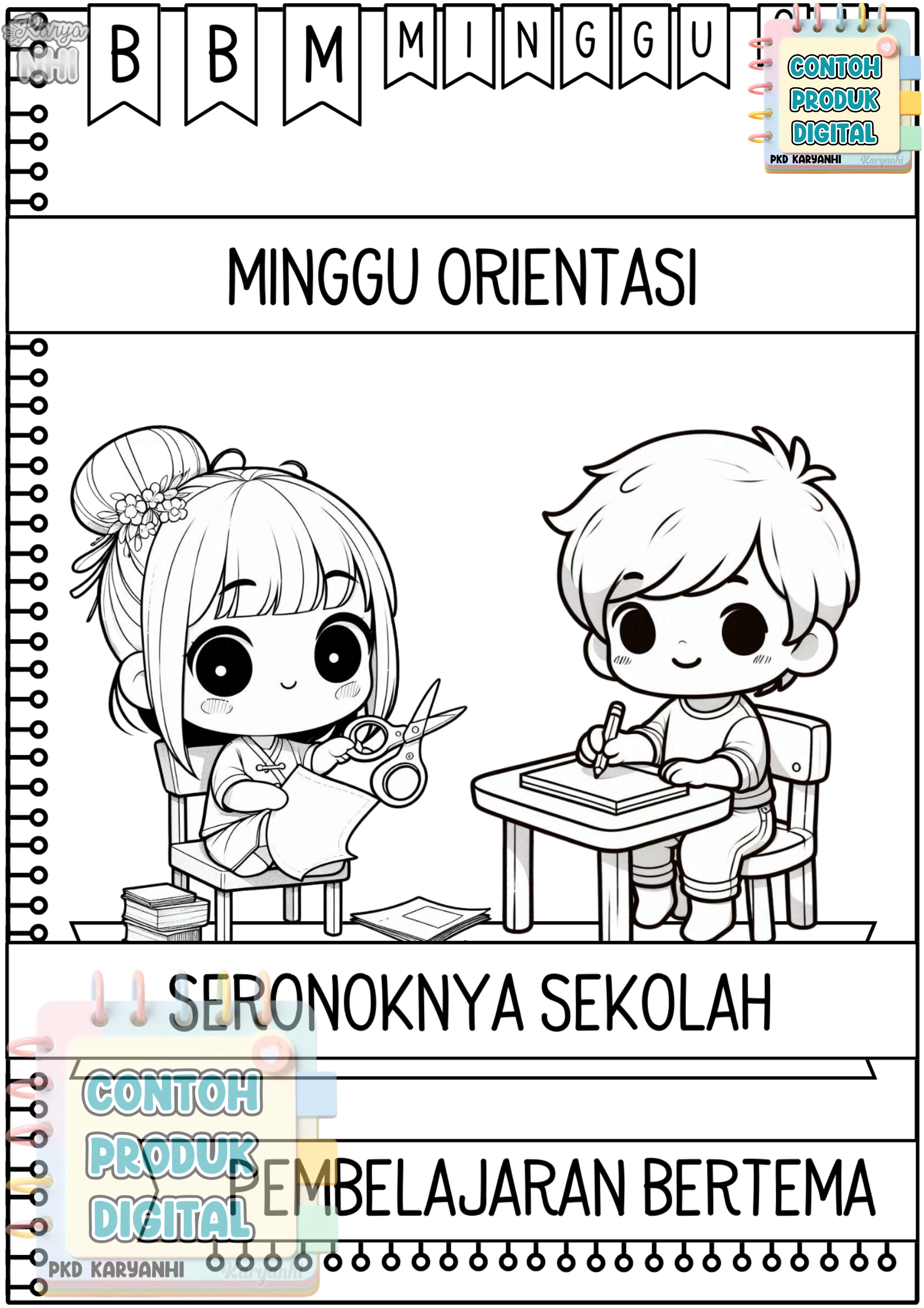 Koleksi BBM Bertema Setahun KaryaNHI