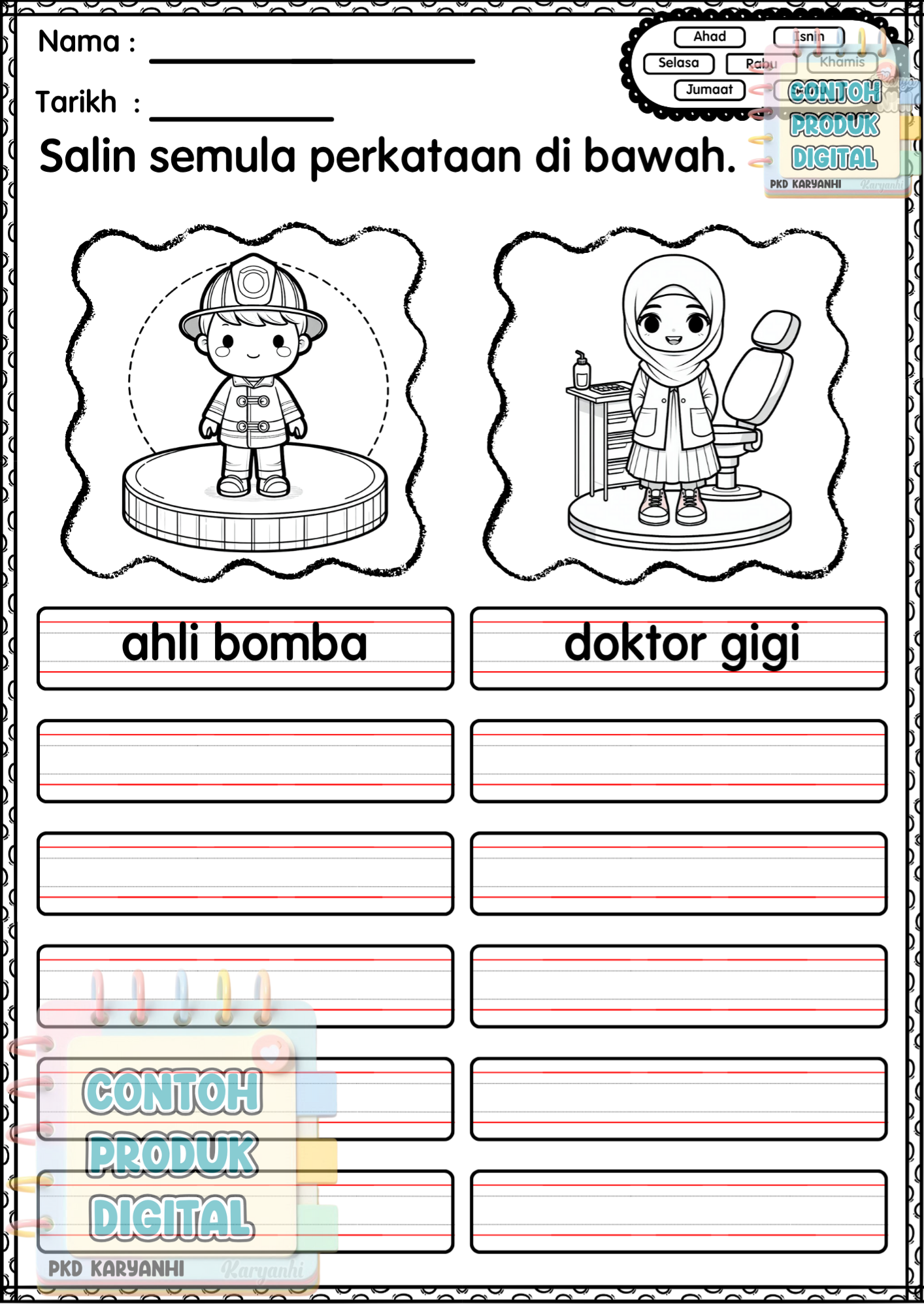 BBM Minggu 39 Pekerjaan Beruniform KaryaNHI