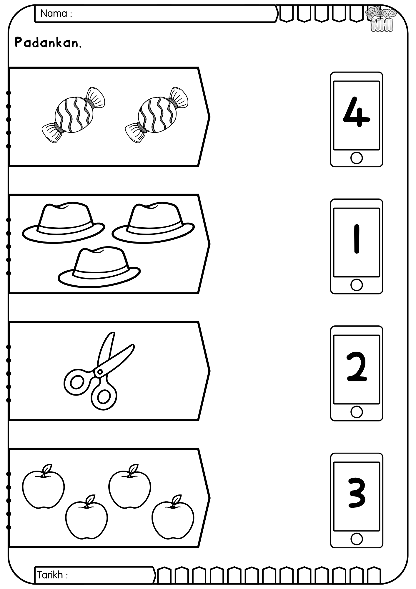 Latihan Mudah Matematik (Percuma)