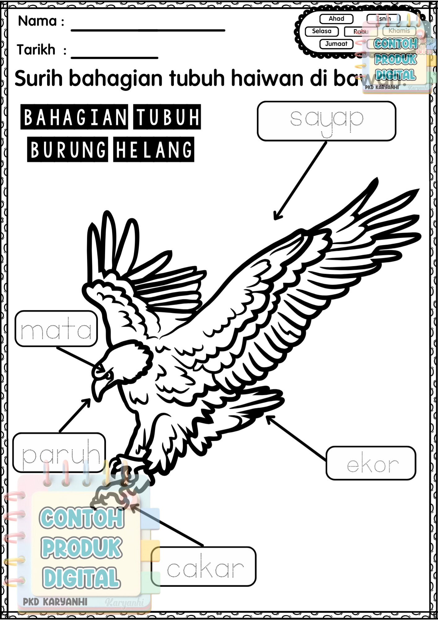 BBM Minggu 25 Dunia Burung KaryaNHI