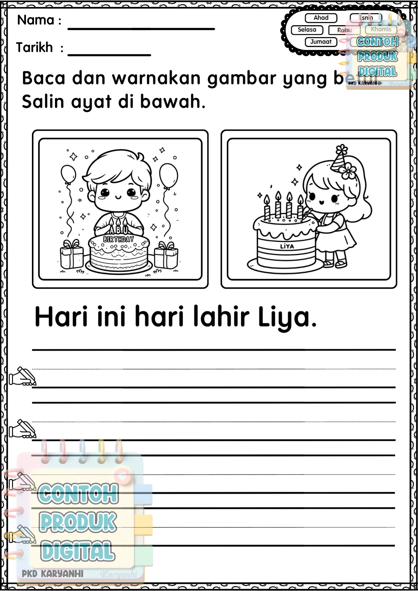 BBM Minggu 42 Hari Istimewa KaryaNHI