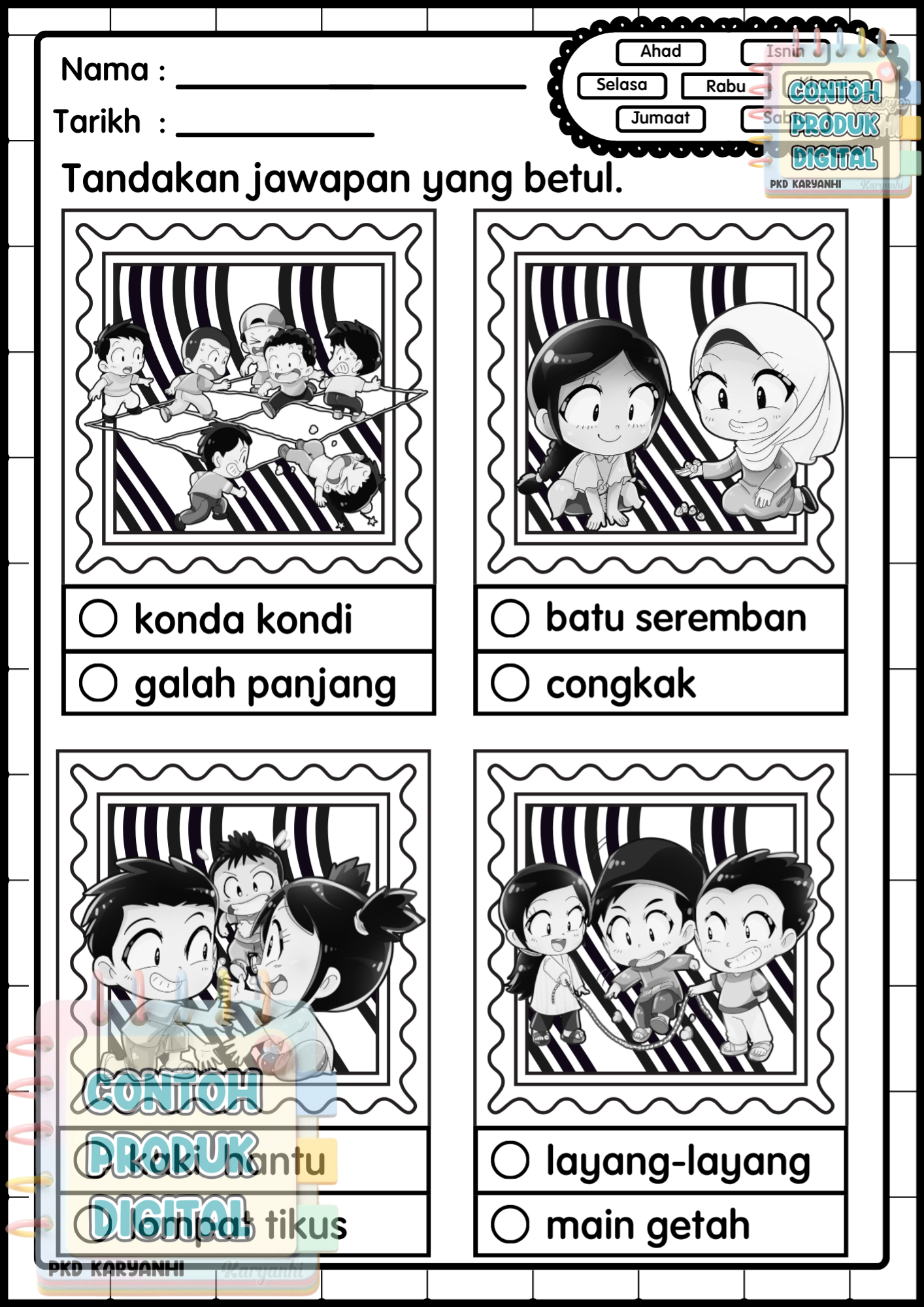 BBM Minggu 41 Permainan Tradisional KaryaNHI