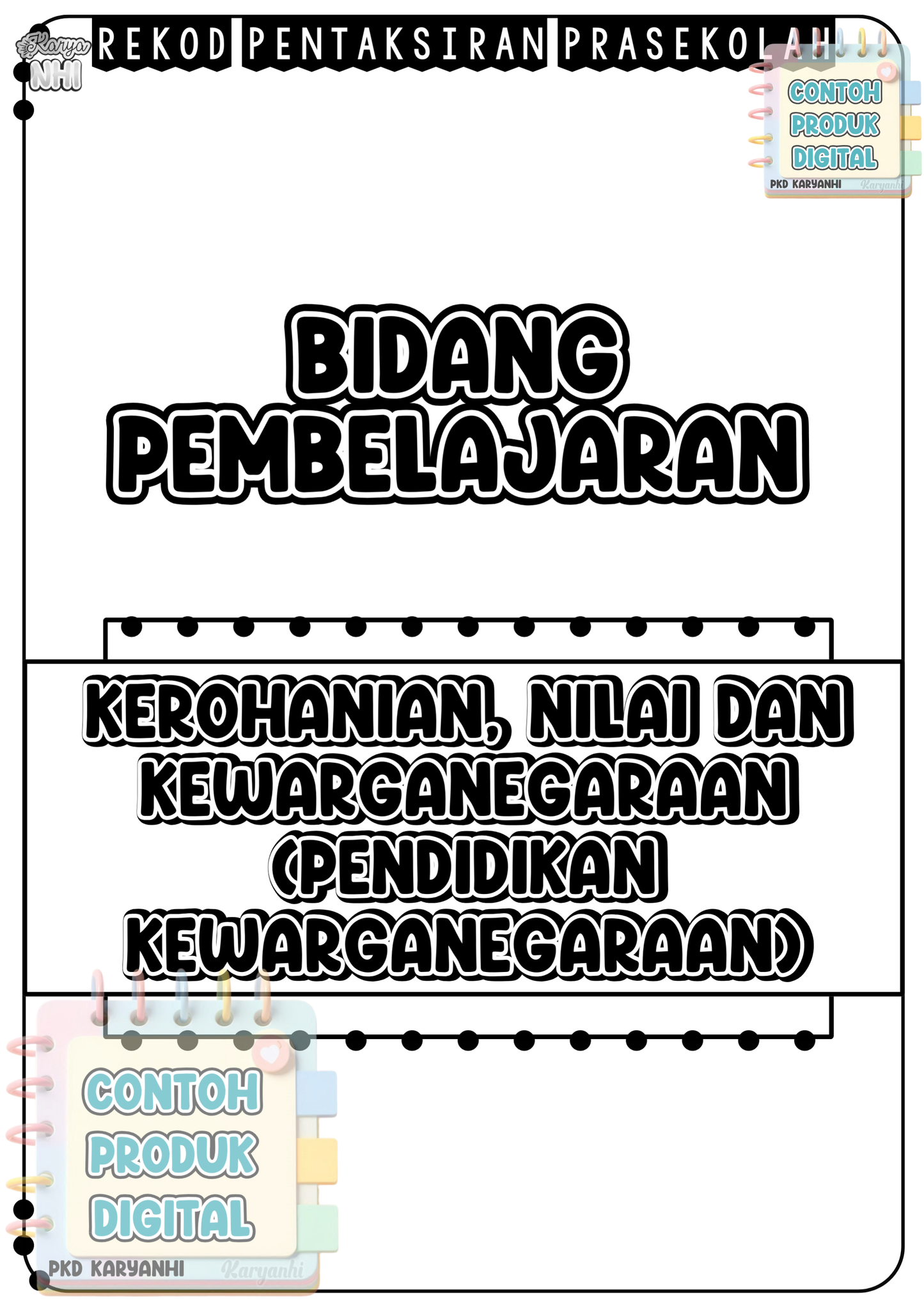 Rekod Pentaksiran Prasekolah KaryaNHI