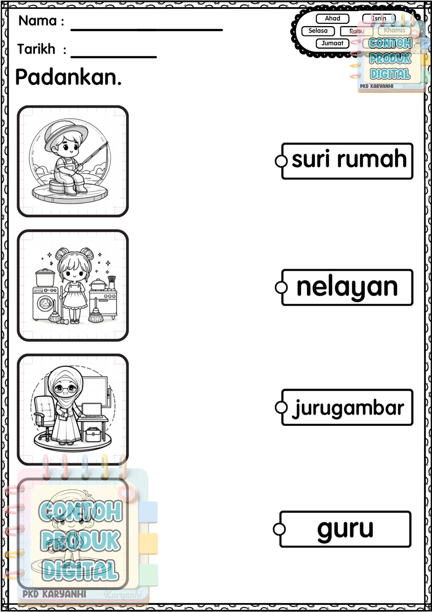 BBM Minggu 40 Pekerjaan Tidak Beruniform KaryaNHI