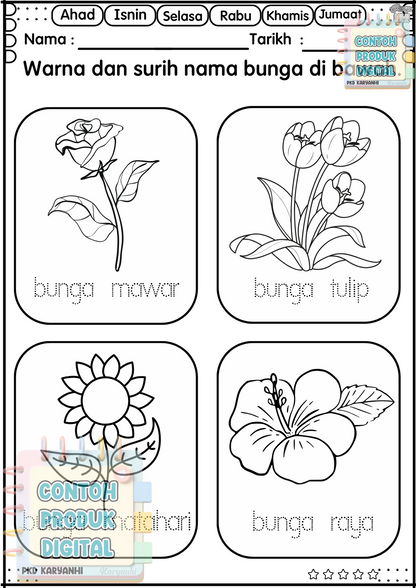 BBM Minggu 21 Bunga