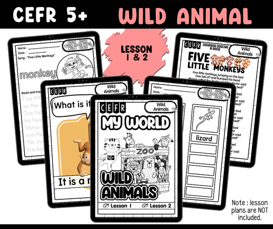 CEFR 5+ Wild Animals