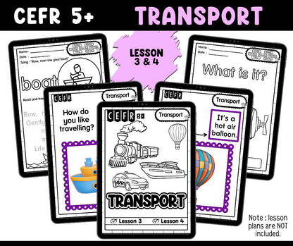 CEFR 5+ Transport