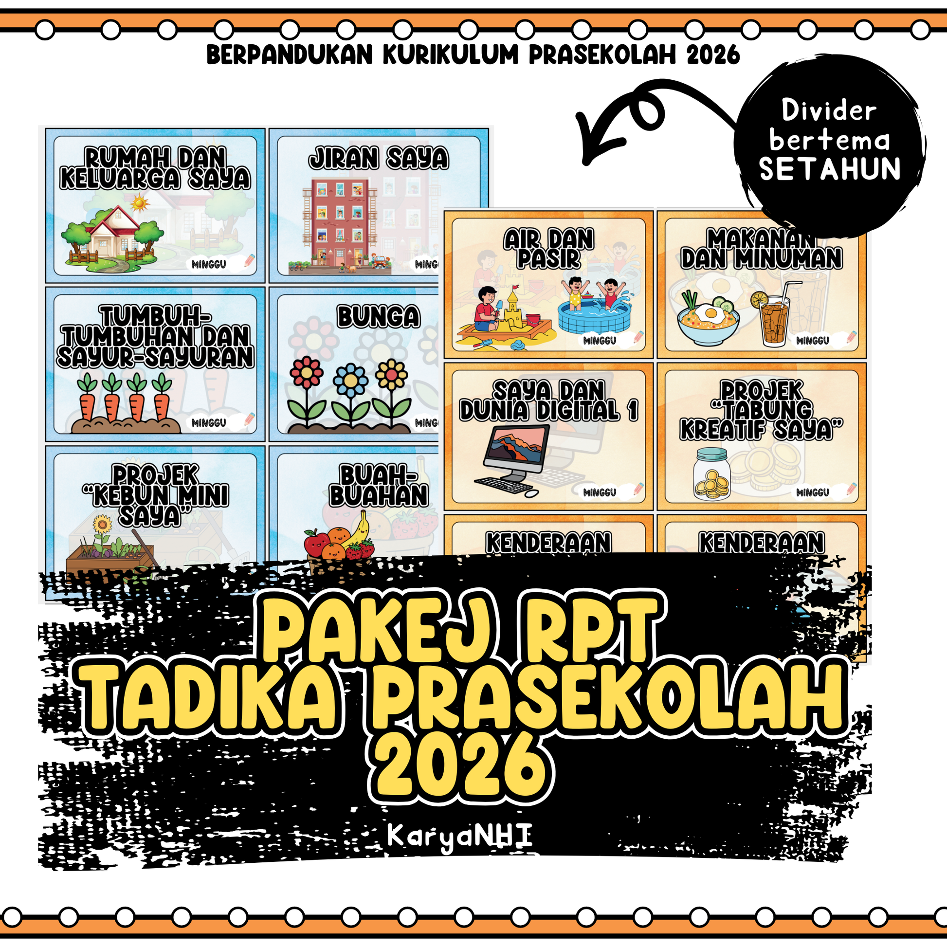 RPT Tadika Prasekolah 2026 Kumpulan A KaryaNHI
