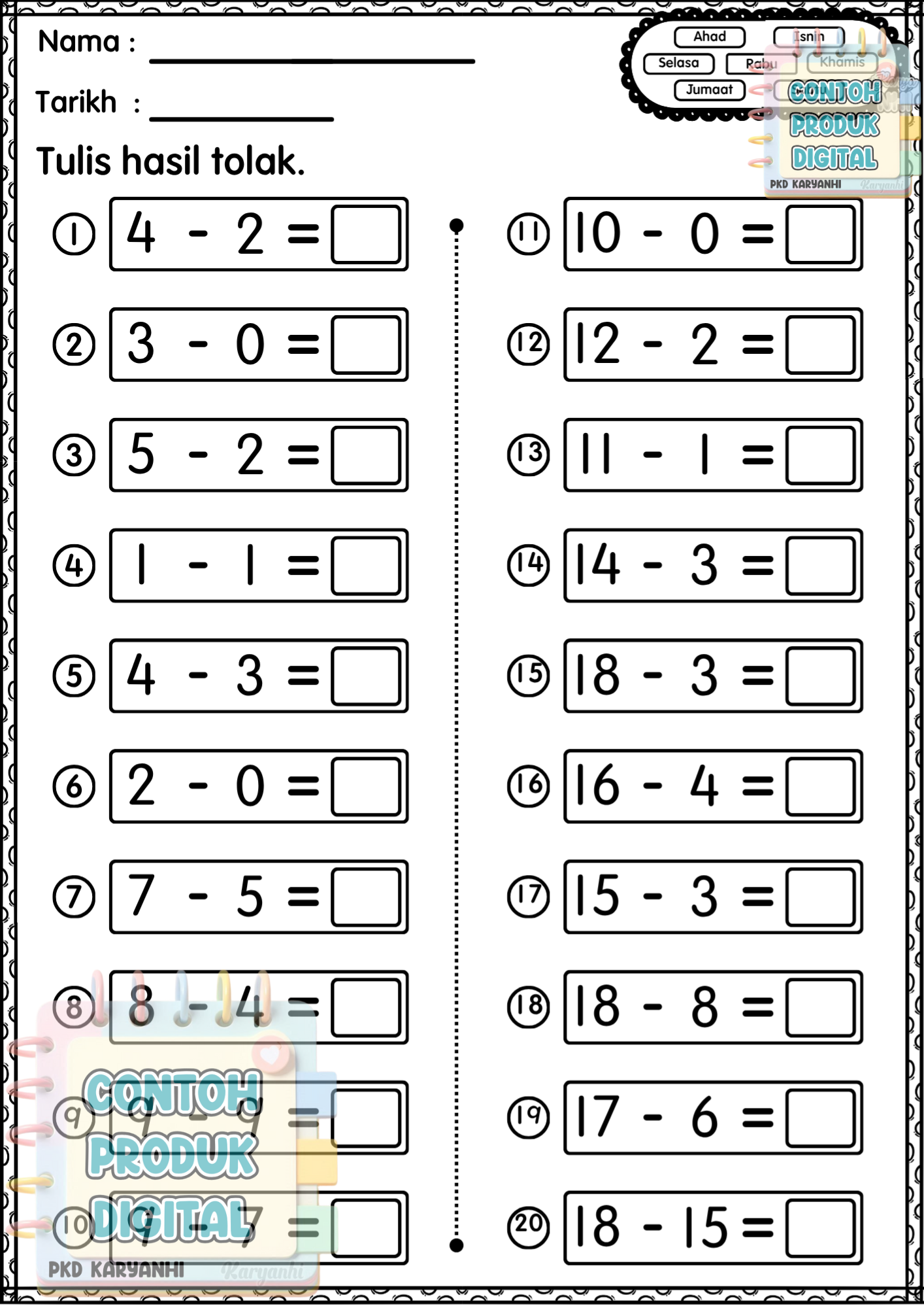 BBM Minggu 42 Hari Istimewa KaryaNHI