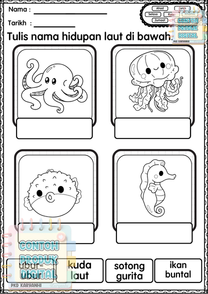 BBM Minggu 36 Haiwan Akuatik KaryaNHI