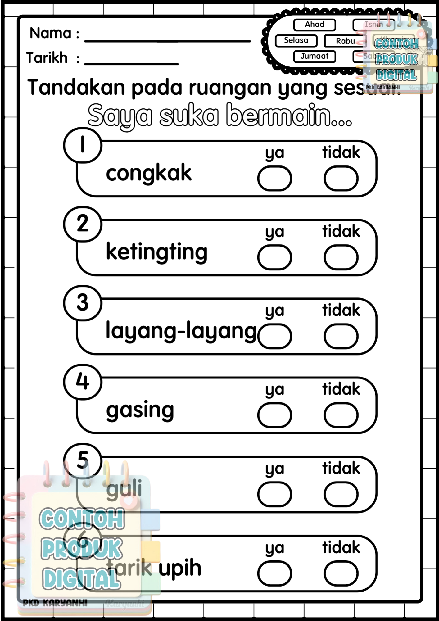 BBM Minggu 41 Permainan Tradisional KaryaNHI