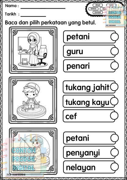 BBM Minggu 40 Pekerjaan Tidak Beruniform KaryaNHI
