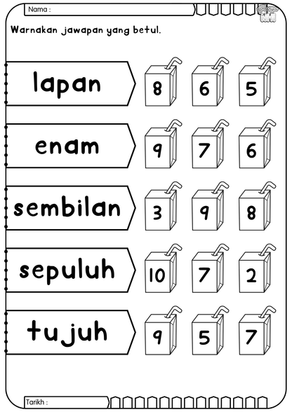 Latihan Mudah Matematik (Percuma)