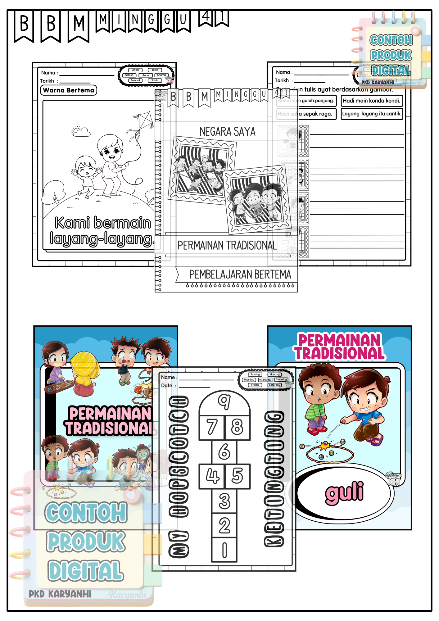 BBM Minggu 41 Permainan Tradisional KaryaNHI