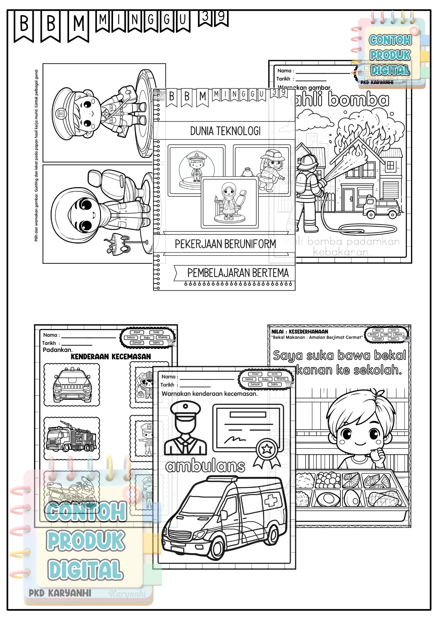 BBM Minggu 39 Pekerjaan Beruniform KaryaNHI