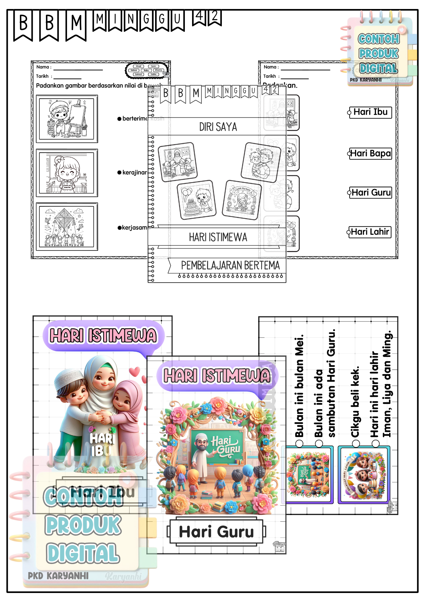BBM Minggu 42 Hari Istimewa KaryaNHI