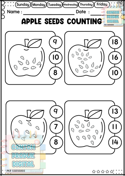 BBM Minggu 19 & 20 Buah-buahan