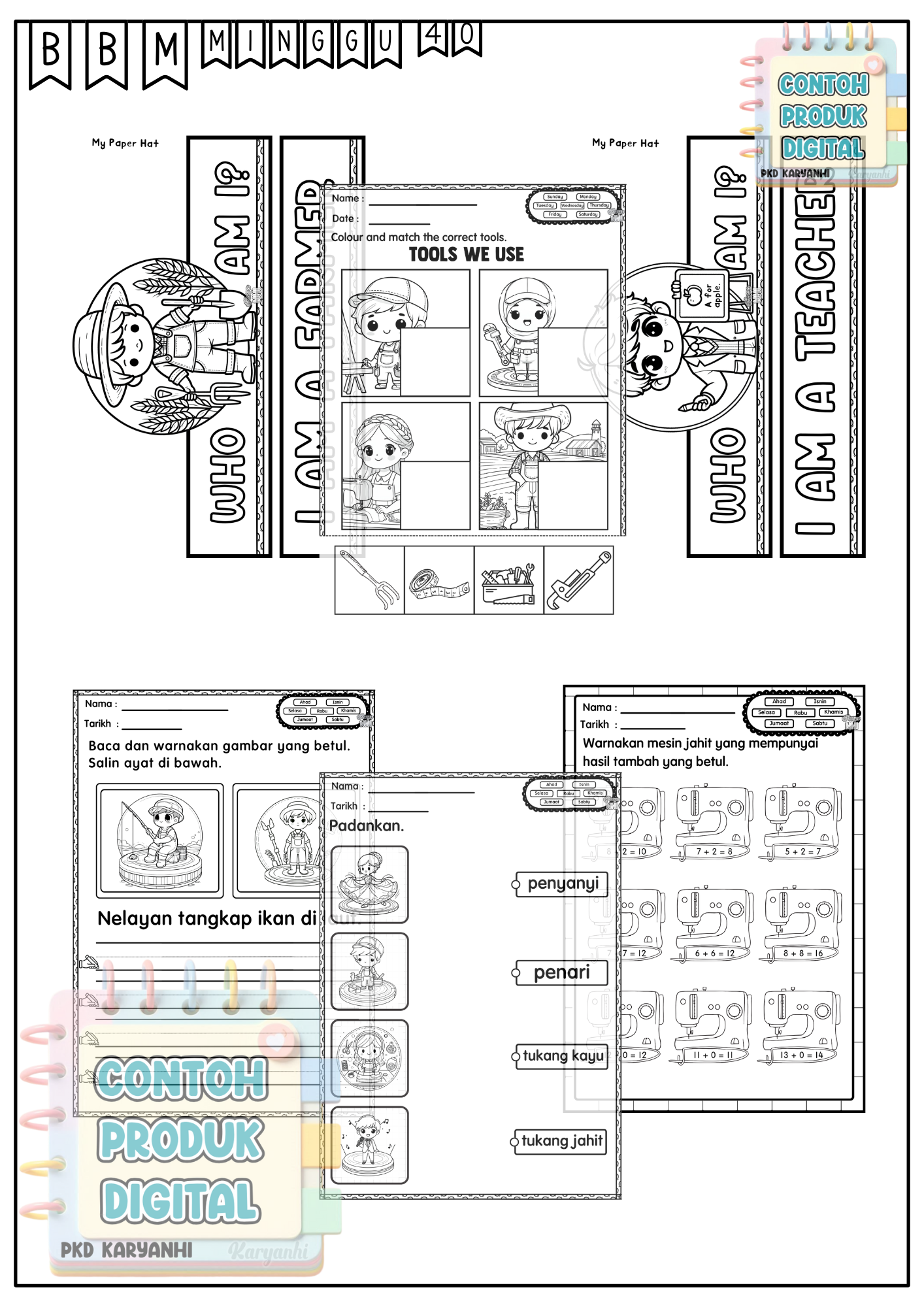 BBM Minggu 40 Pekerjaan Tidak Beruniform KaryaNHI