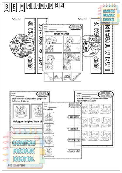 BBM Minggu 40 Pekerjaan Tidak Beruniform KaryaNHI