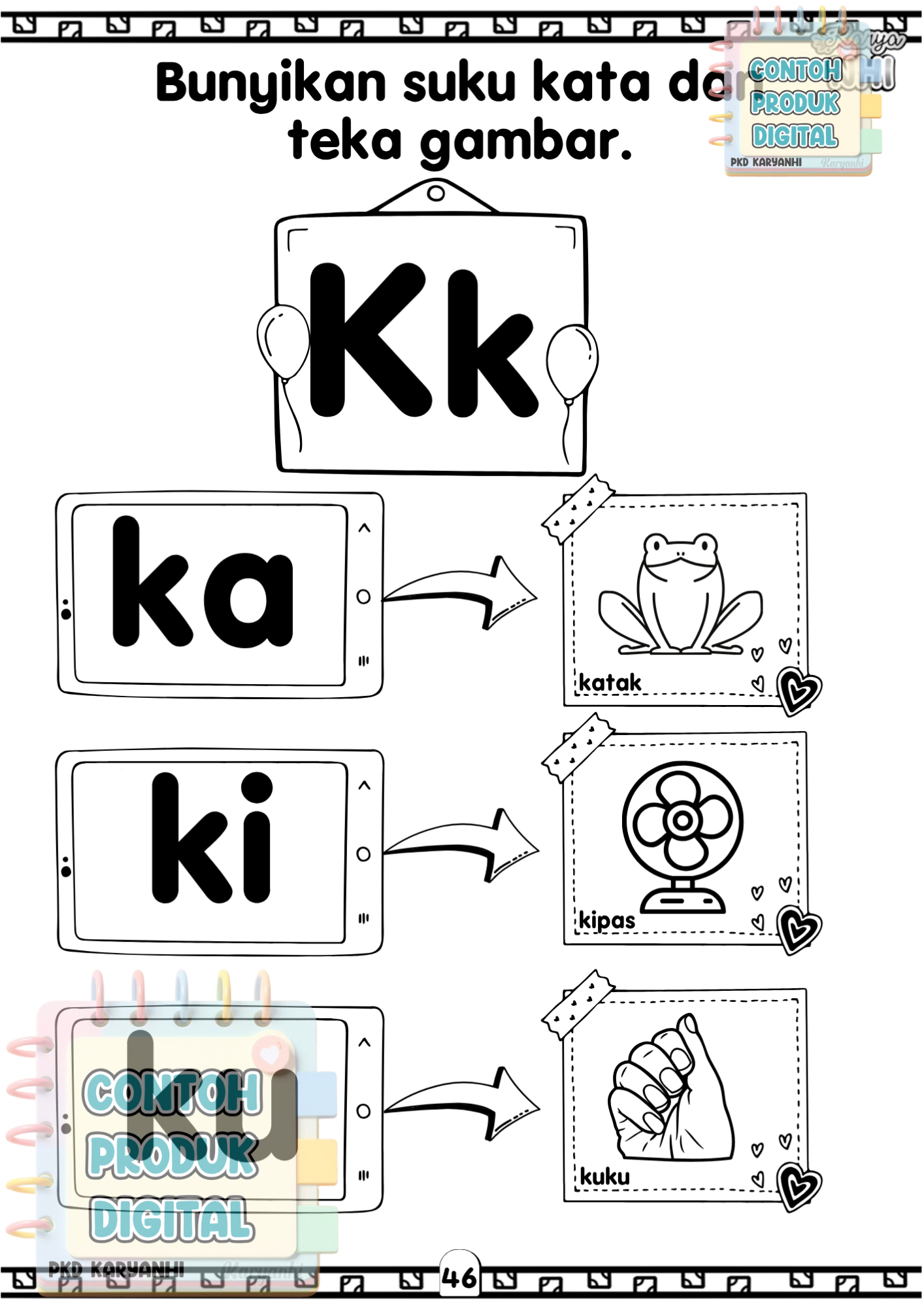 3 Modul Seronok Baca Bersama (Bantu Anak Baca)