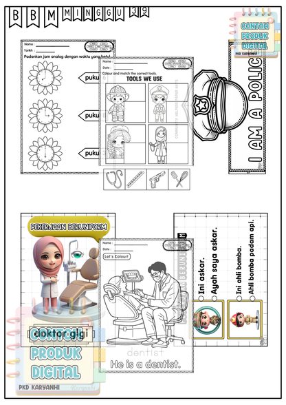 BBM Minggu 39 Pekerjaan Beruniform KaryaNHI