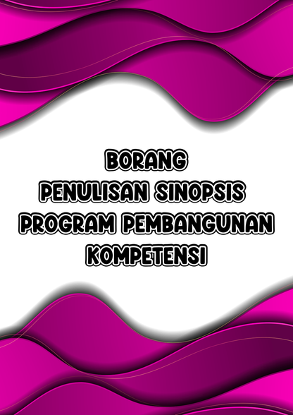 Borang Penulisan Sinopsis PPK KaryaNHI