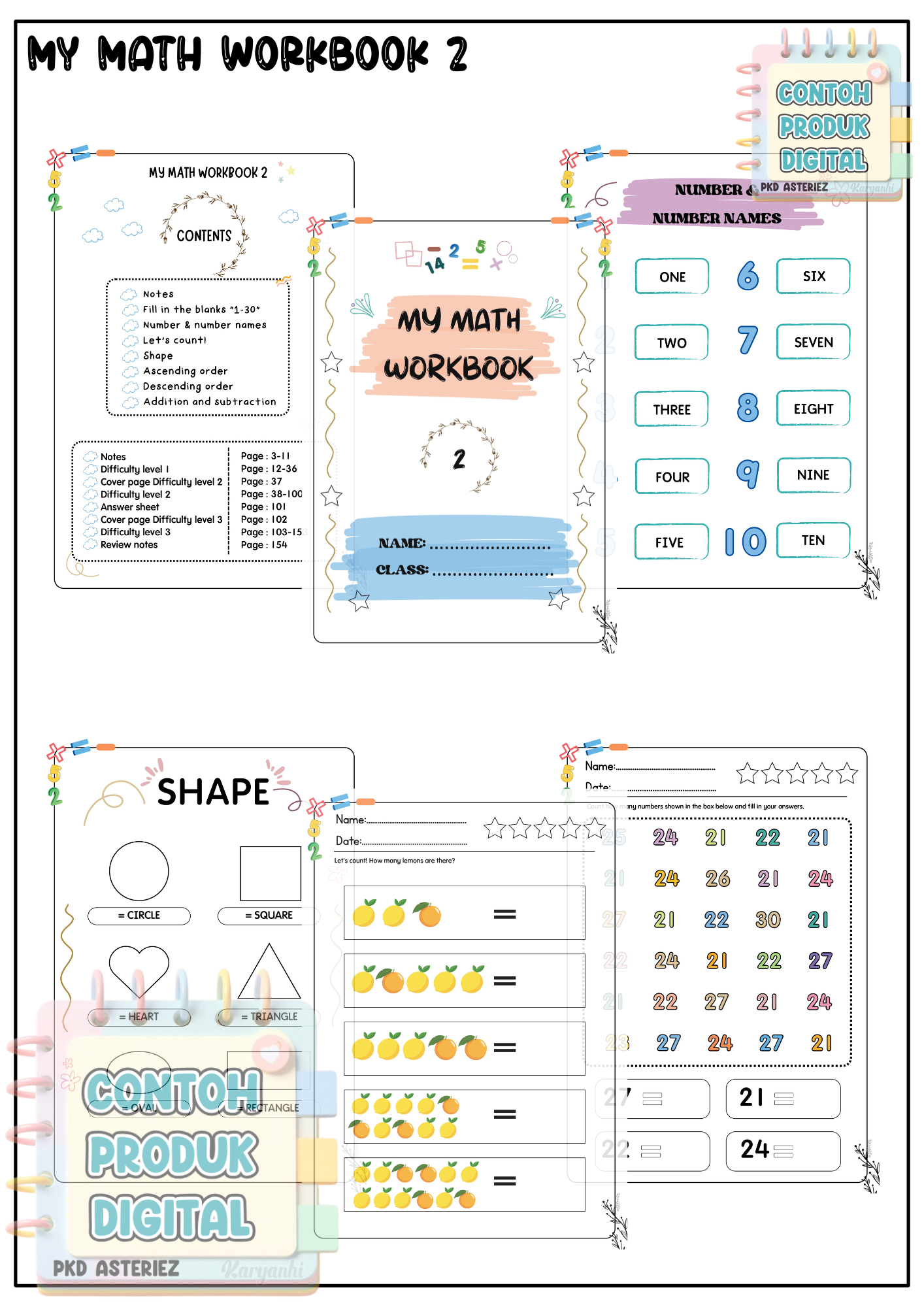 My Math Workbook 2