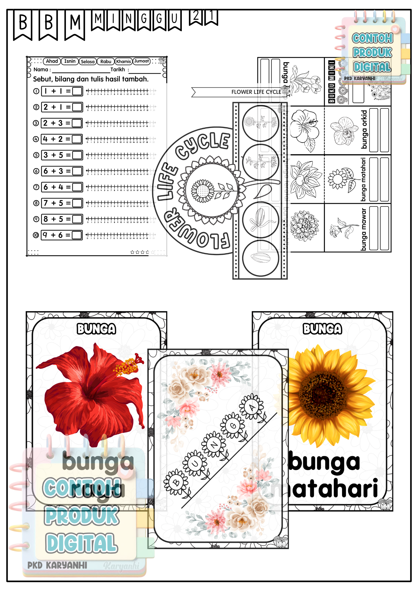 BBM Minggu 21 Bunga