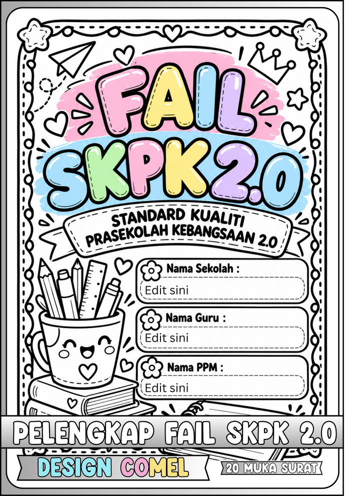 Pelengkap Fail SKPK 2.0 Design Comel