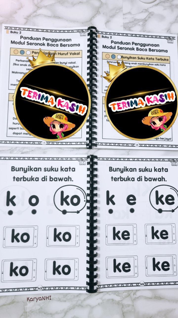 3 Modul Seronok Baca Bersama