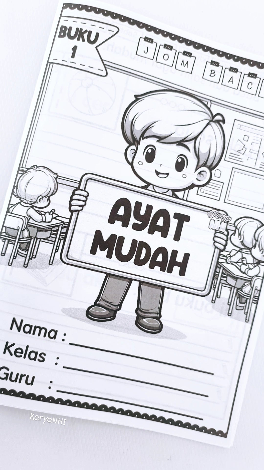 Jom Baca Ayat Mudah Buku 1