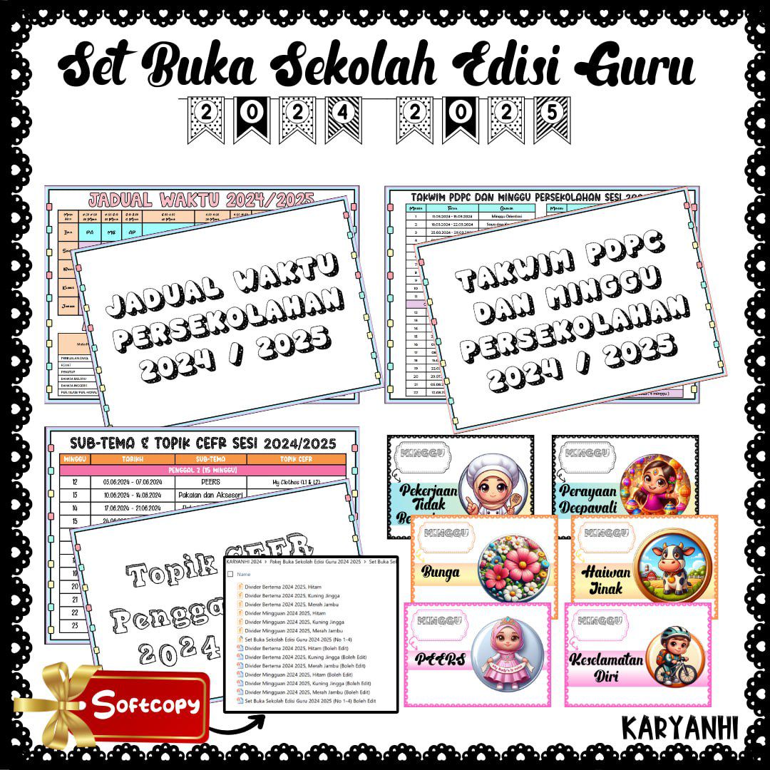 Set Buka Sekolah Edisi Guru 2024/2025