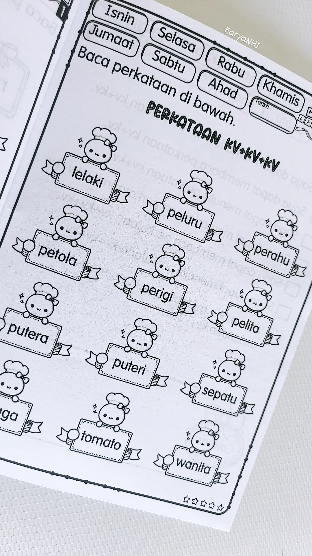 Modul LaTuCaLis 1 (Latih Tubi Baca Tulis 1)