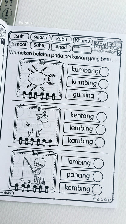 Modul LaTuCaLis 5 (Latih Tubi Baca Tulis 5)