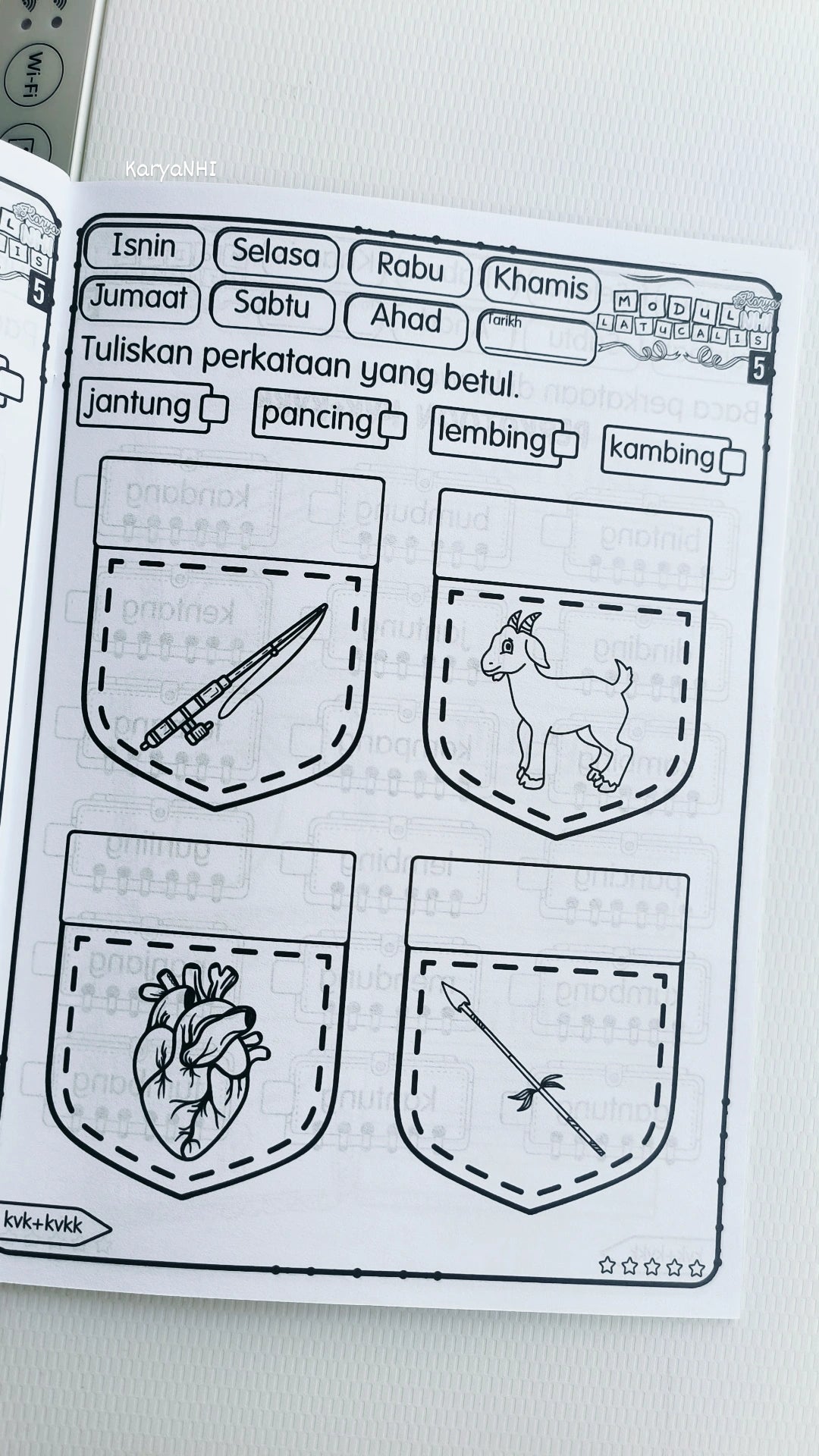 Modul LaTuCaLis 5 (Latih Tubi Baca Tulis 5)