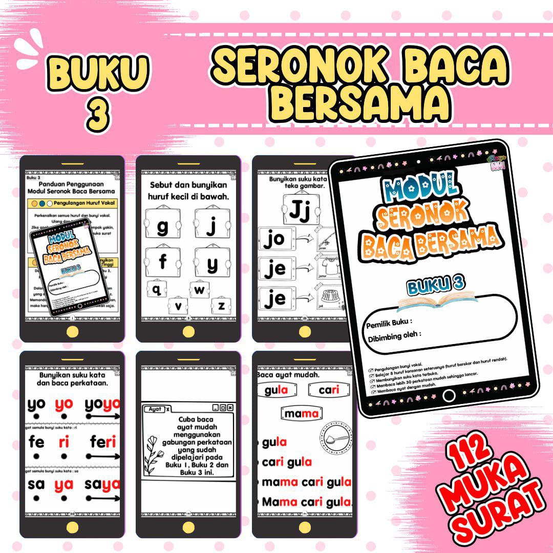 3 Modul Seronok Baca Bersama