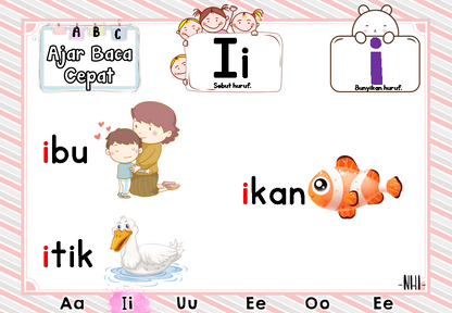 Ajar Baca Cepat (Vokal)