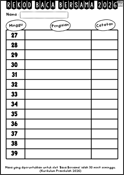 Rekod Baca Bersama KaryaNHI