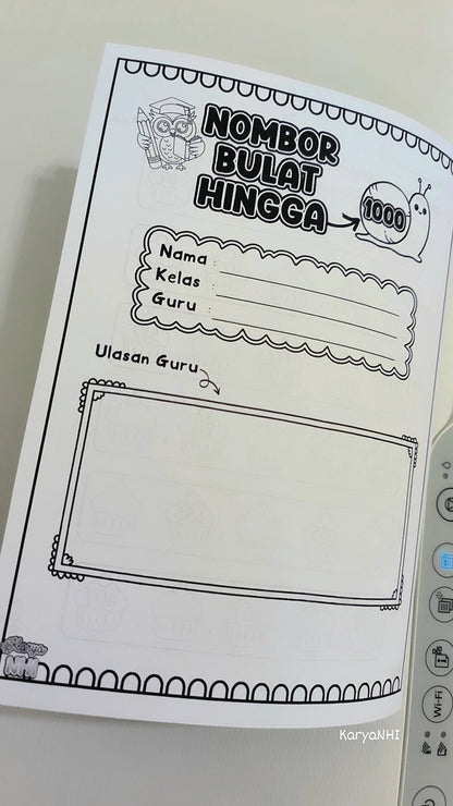 Nombor Bulat Hingga 1000 KaryaNHI