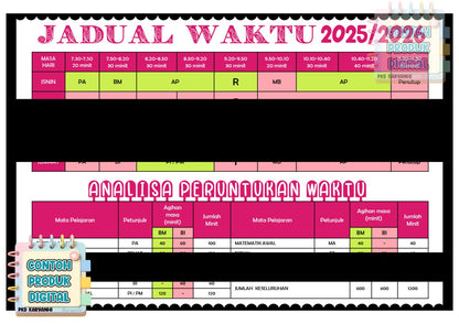 RPT Tadika Prasekolah 2025 (Kum. B)