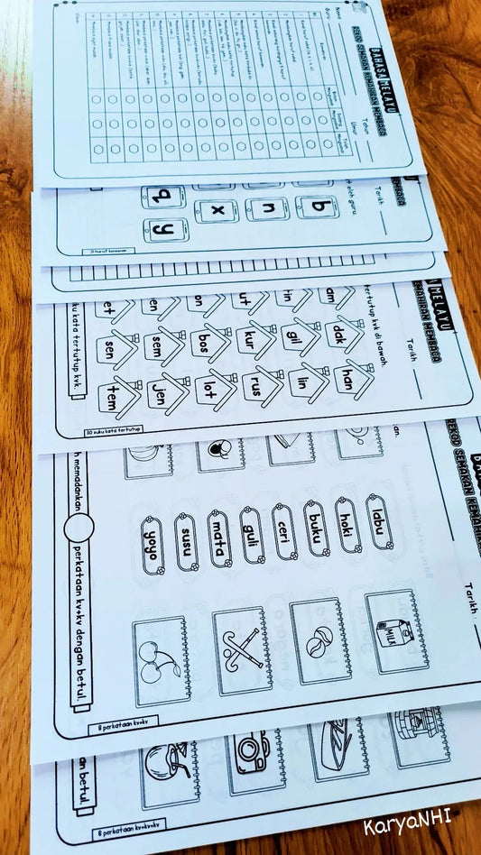 Rekod Semakan Kemahiran Membaca BM KaryaNHI