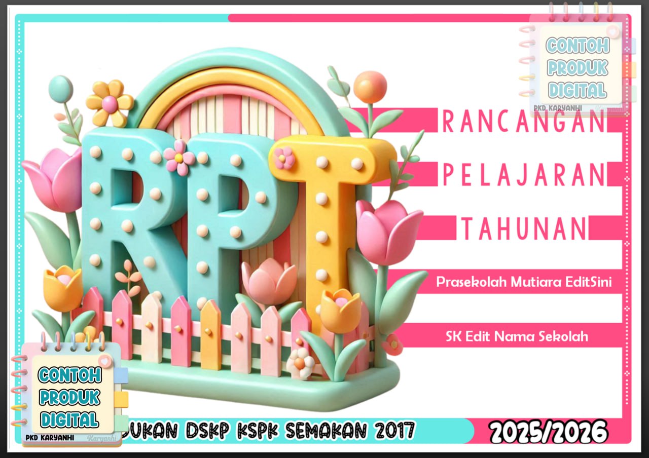 RPT Tadika Prasekolah 2025 (Kum. B)