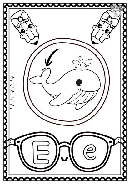 Alphabet Tracing Poster KaryaNHI