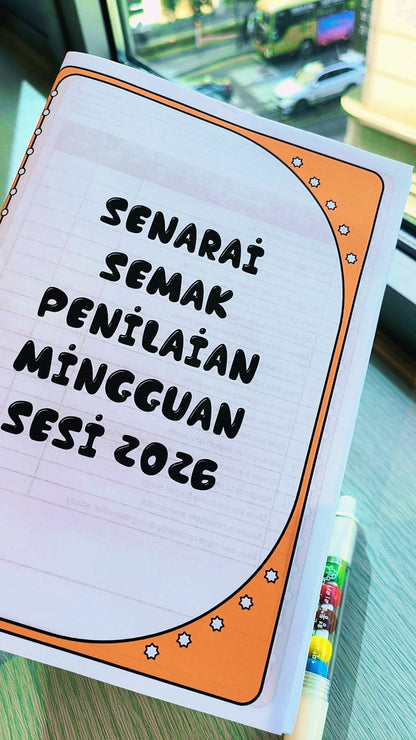 Senarai Semak Penilaian Mingguan Bertema (Setahun)